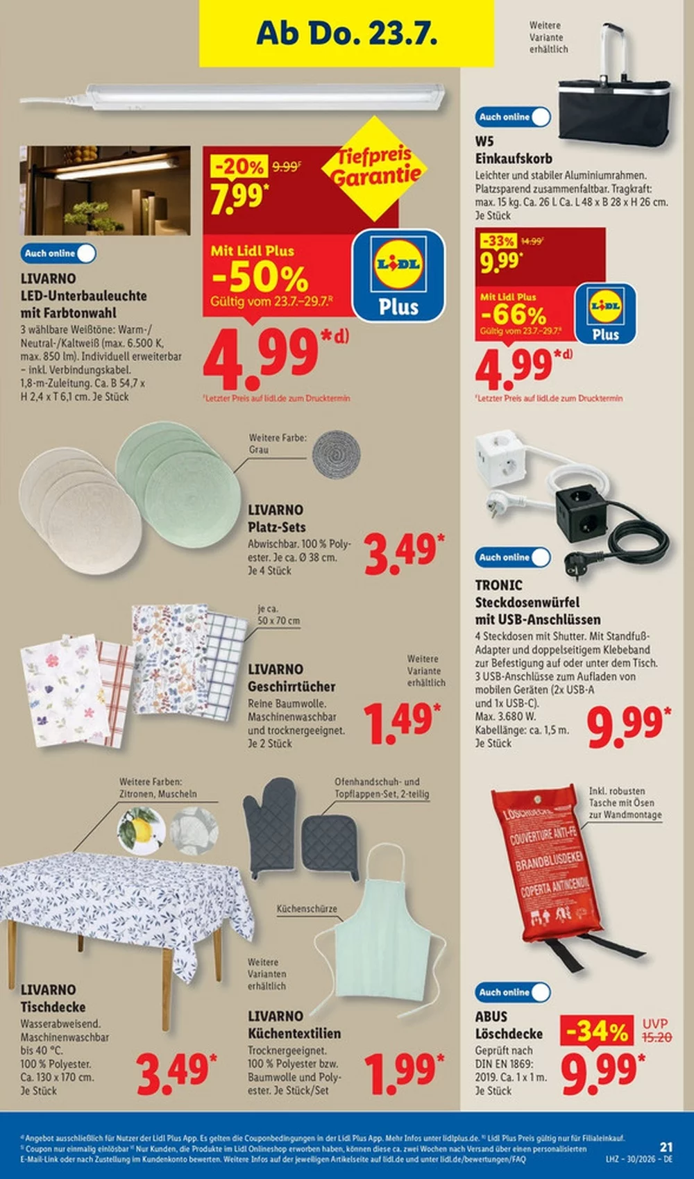 lidl prospekt juli 20 26 45