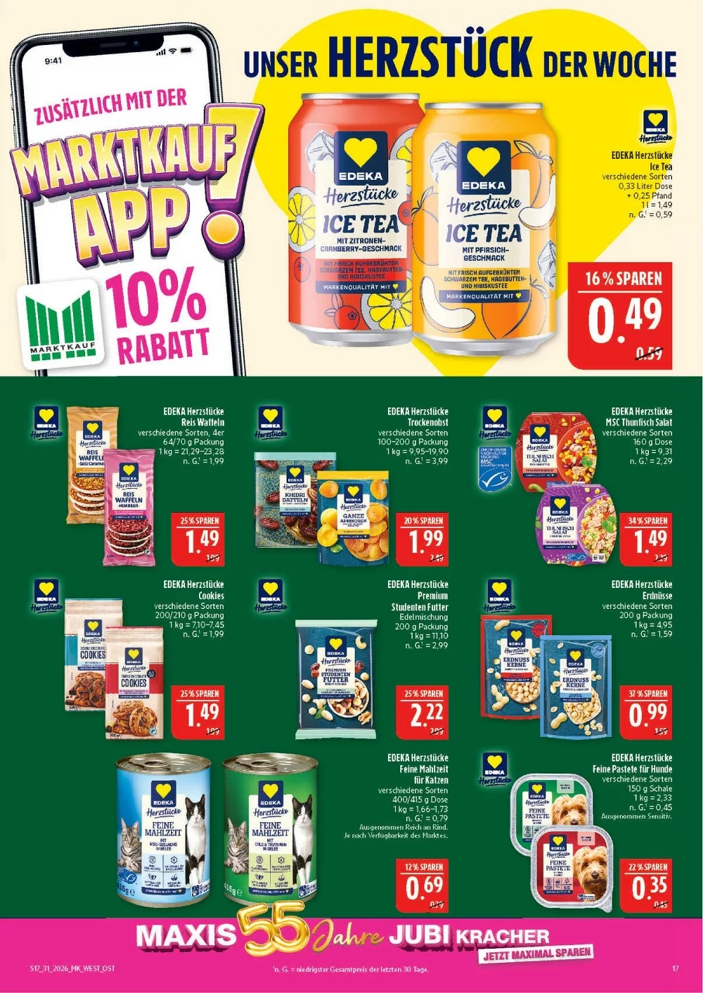 marktkrauf hof prospekt juli 27 august 1 17