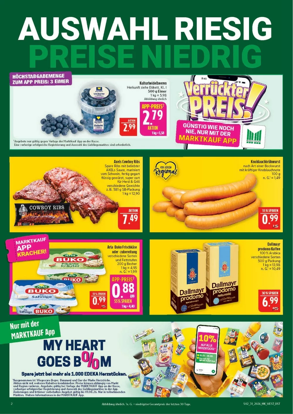 Marktkauf Prospekt Hof 27.07.2026 bis 01.08.2026 2 marktkrauf hof prospekt juli 27 august 1 2