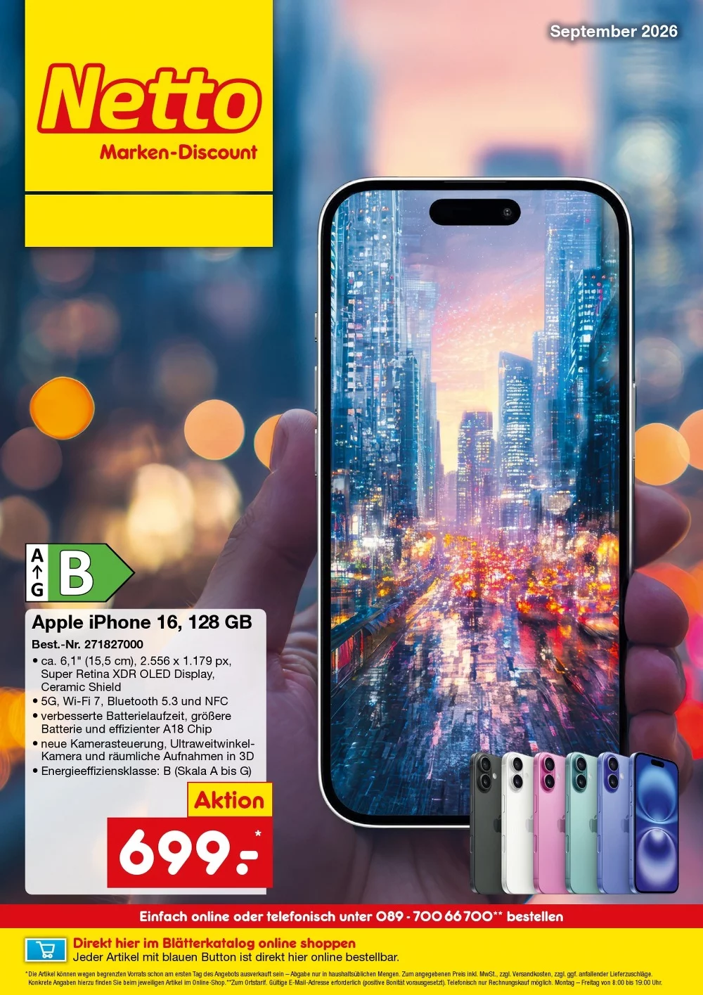 Netto Marken-Discount Online Bestellmagazin September 2026 1 netto marken Bestellmagazin prospekt september 1