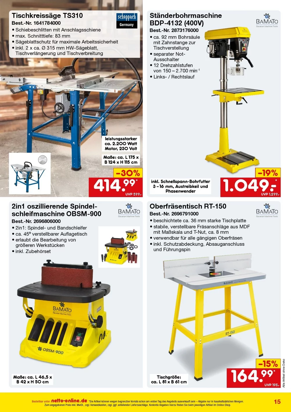 netto marken Bestellmagazin prospekt september 15