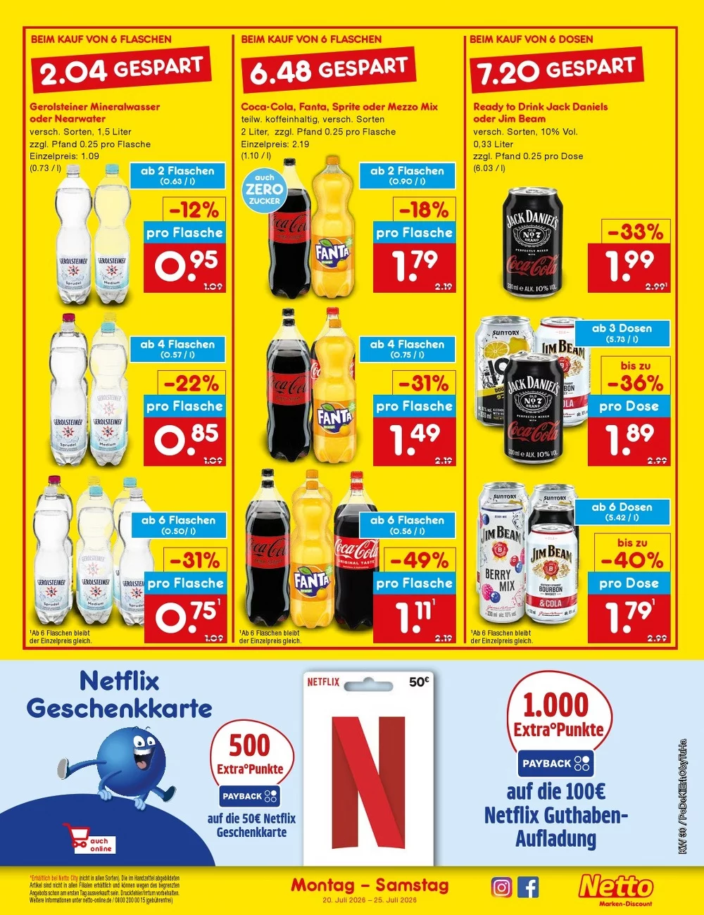 Netto Marken-Discount Prospekt 27.07.2026 bis 01.08.2026 3 netto marken prospekt juli 27 august 1 3