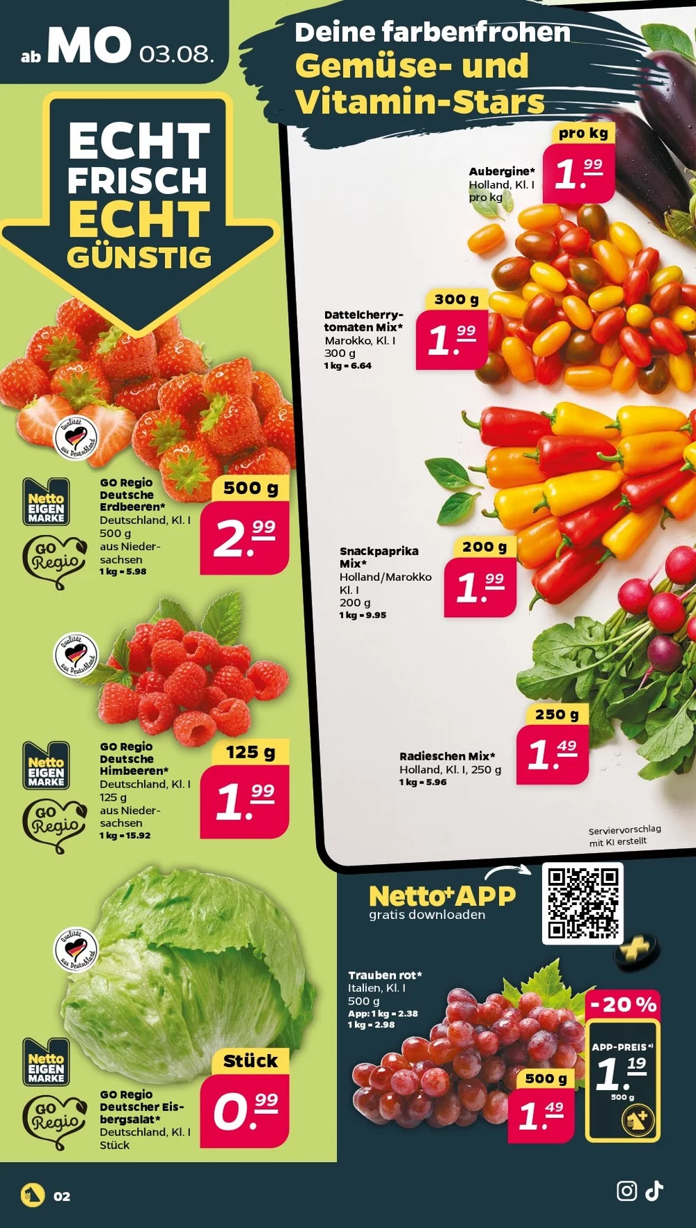 netto prospekt august 3 8 2