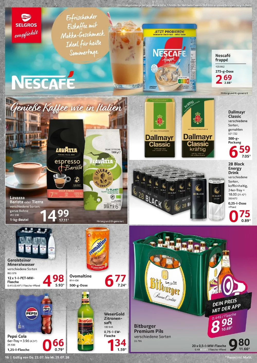 selgros food prospekt juli 23 2916 1