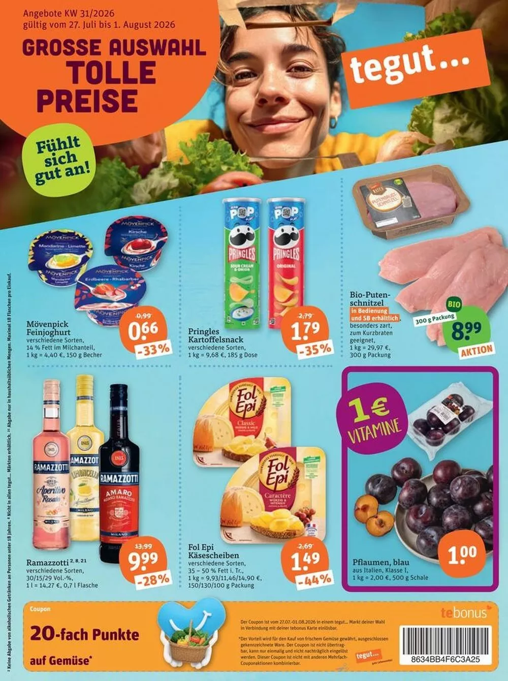 tegut prospekt juli 27 august 1 3