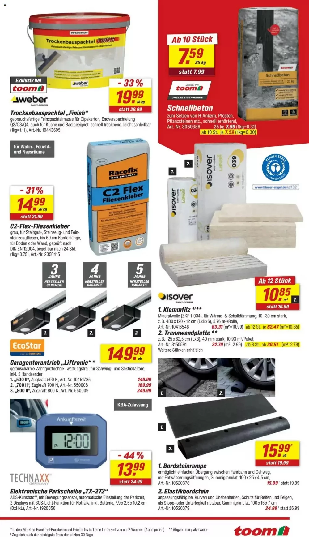toom baumarkt prospekt juli 25 31 11