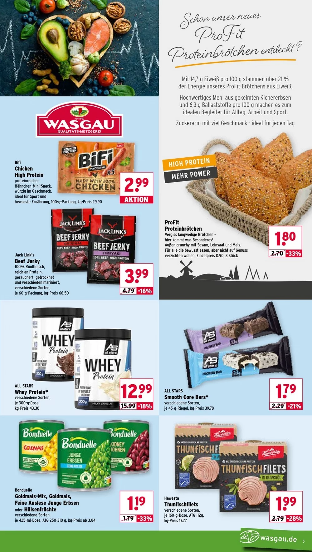 wasgau prospekt august 3 8 5