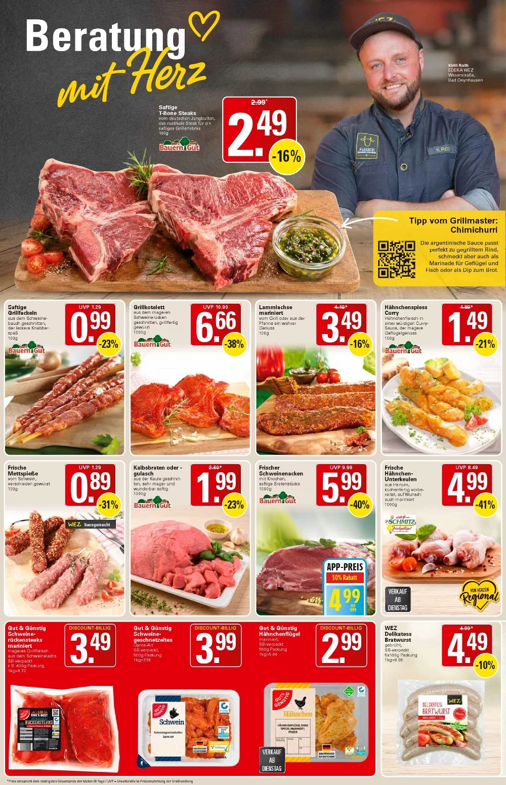 WEZ Prospekt 20.07.2026 bis 25.07.2026 4 wez prospekt juli 20 25 4