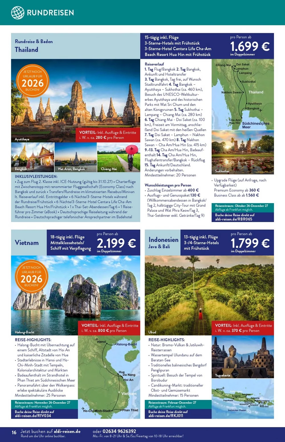 ALDI SUeD ALDI Reisemagazin September 2026 16