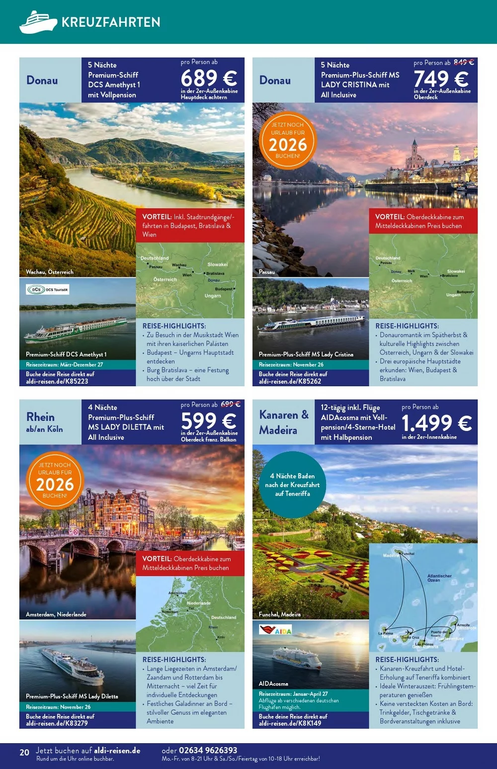 ALDI SUeD ALDI Reisemagazin September 2026 20