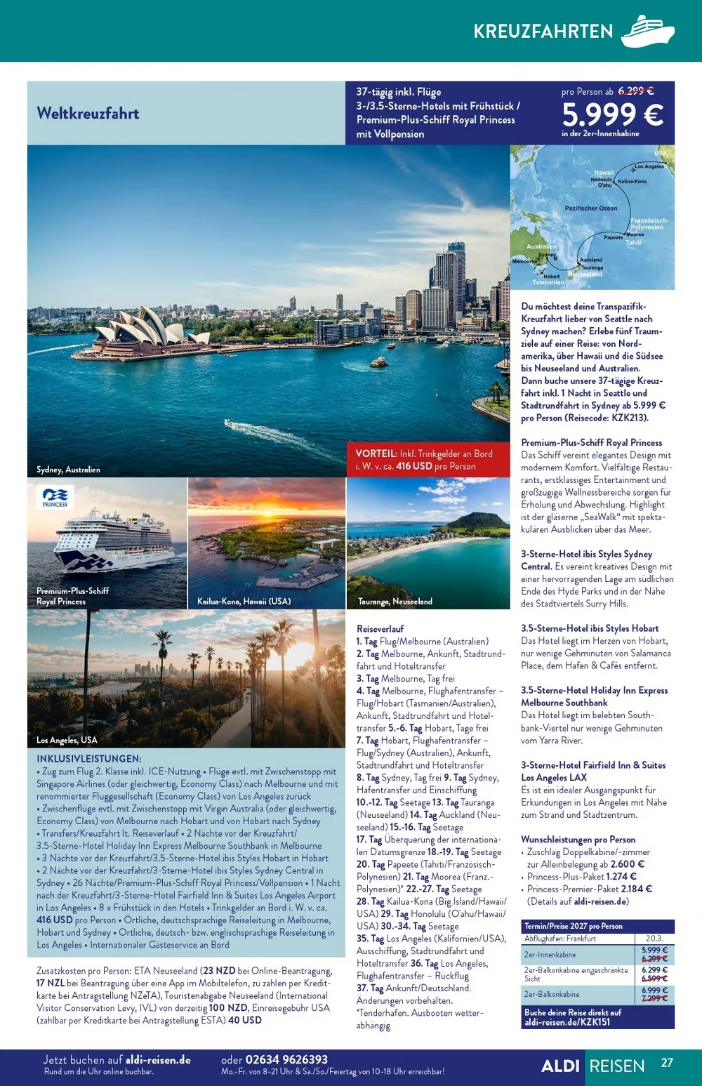 ALDI SUeD ALDI Reisemagazin September 2026 27