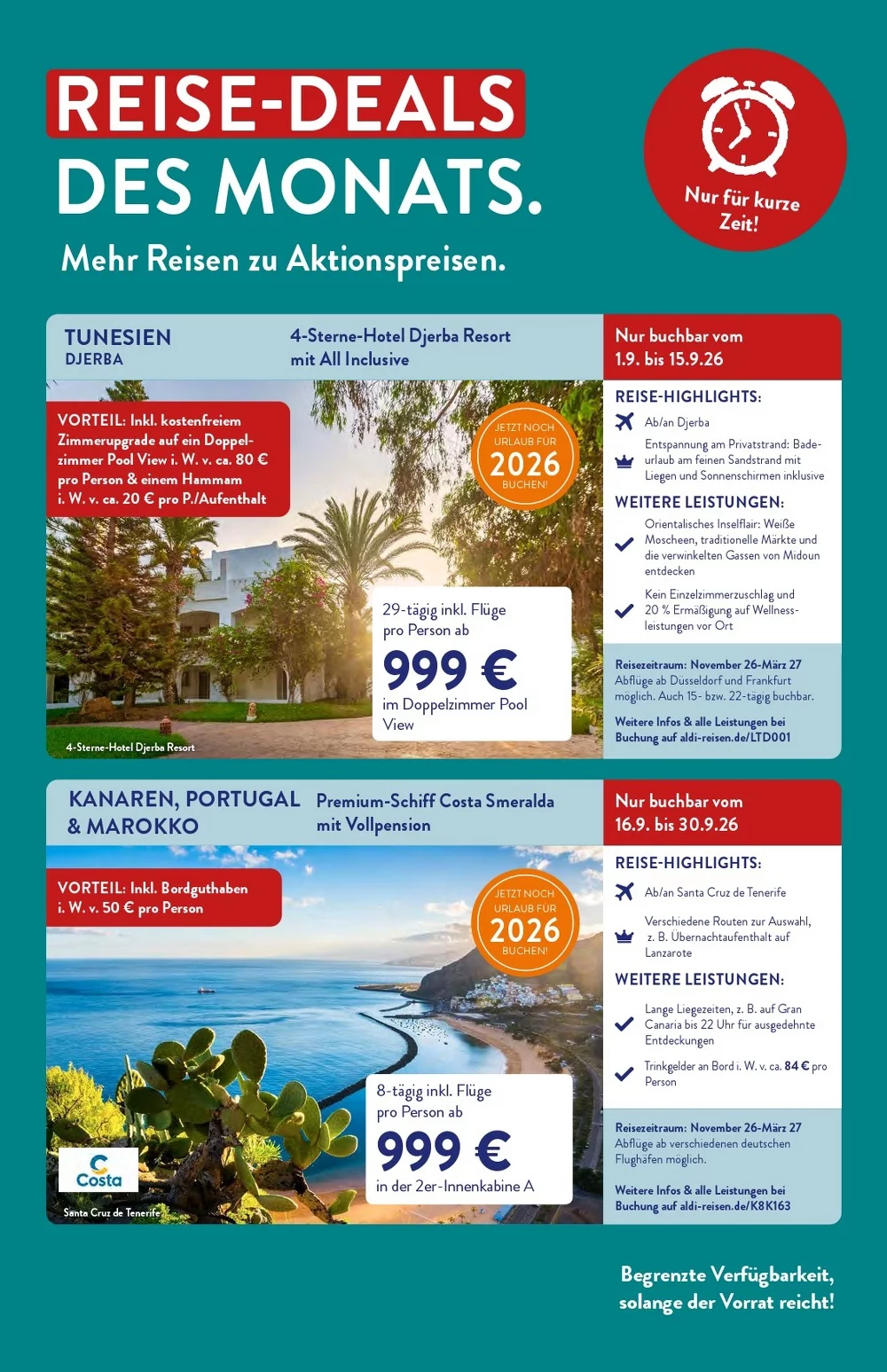 ALDI SUeD ALDI Reisemagazin September 2026 3