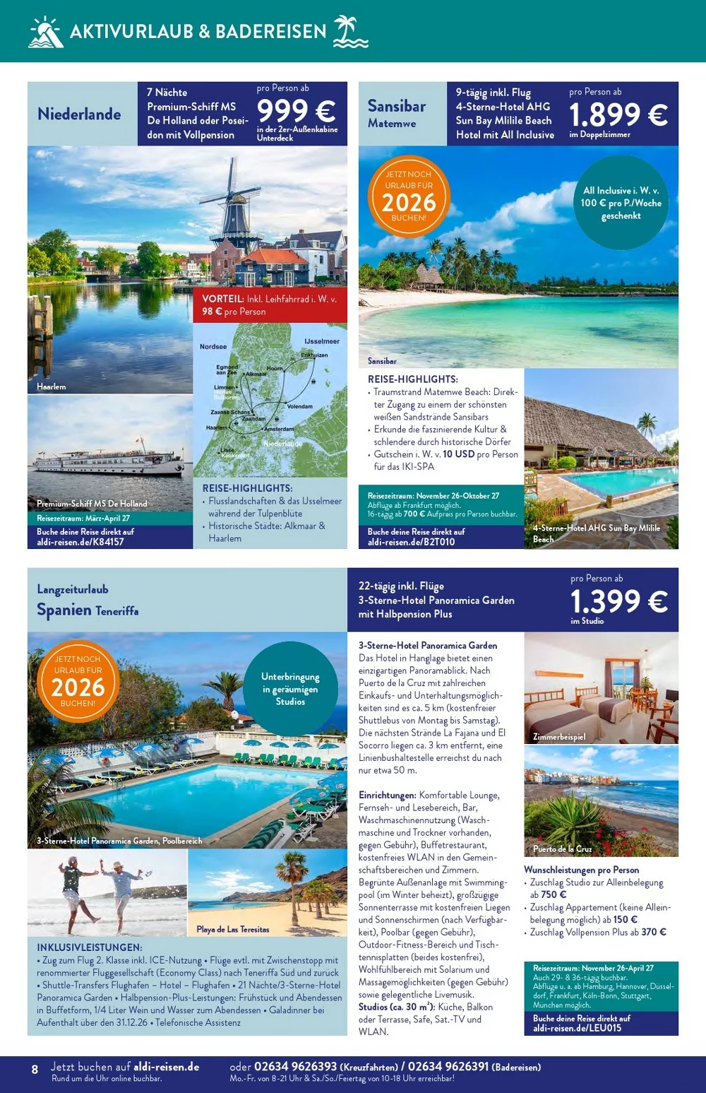 ALDI SUeD ALDI Reisemagazin September 2026 8