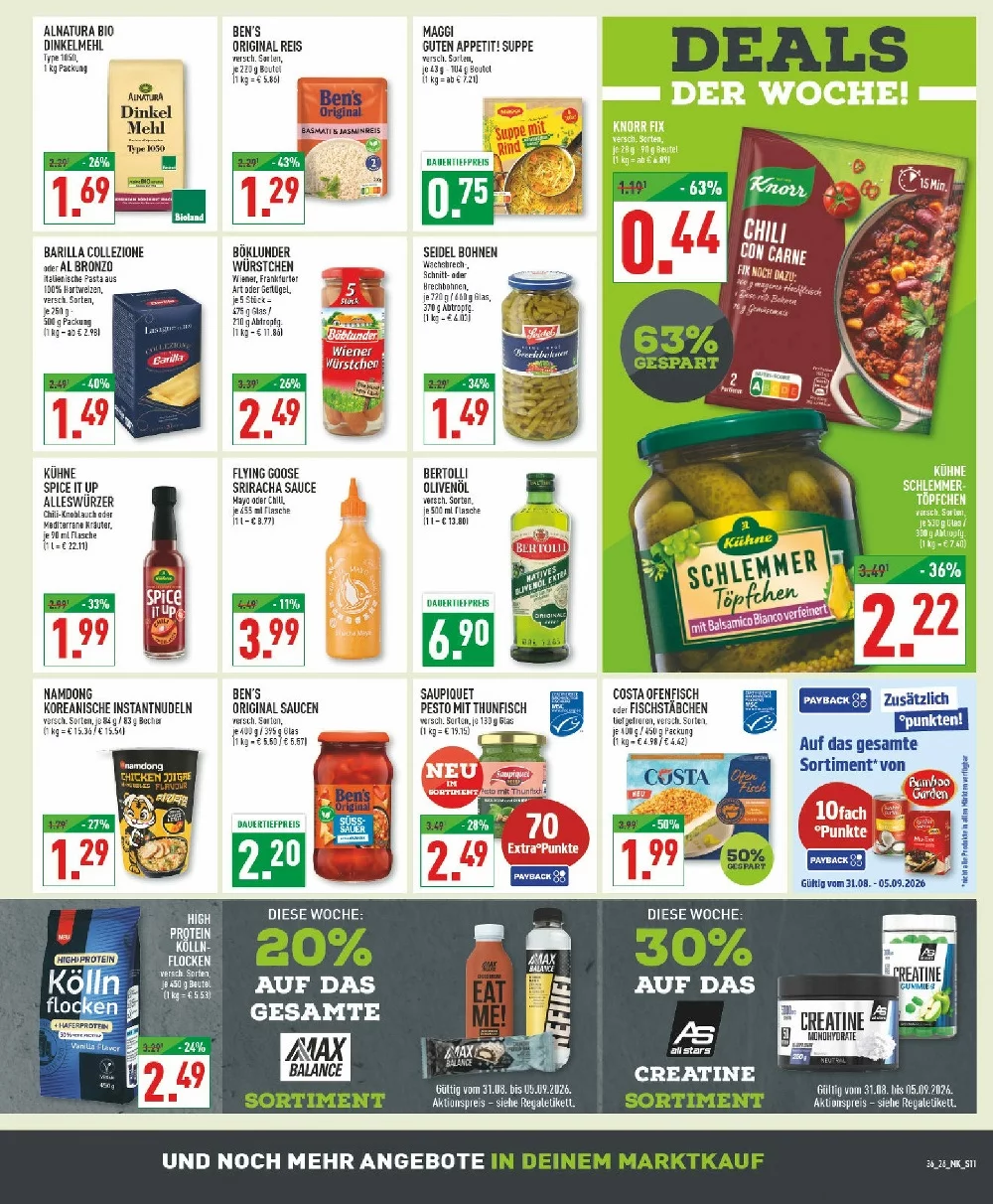 Marktkauf prospekt august 31 september 5 15