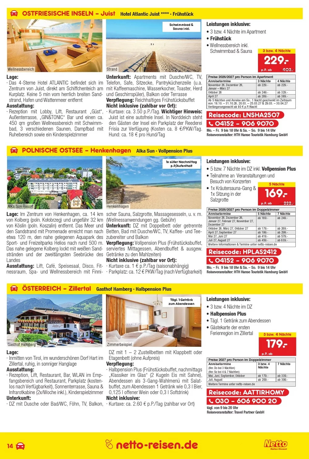 Netto marken reisen prospekt oktober 14