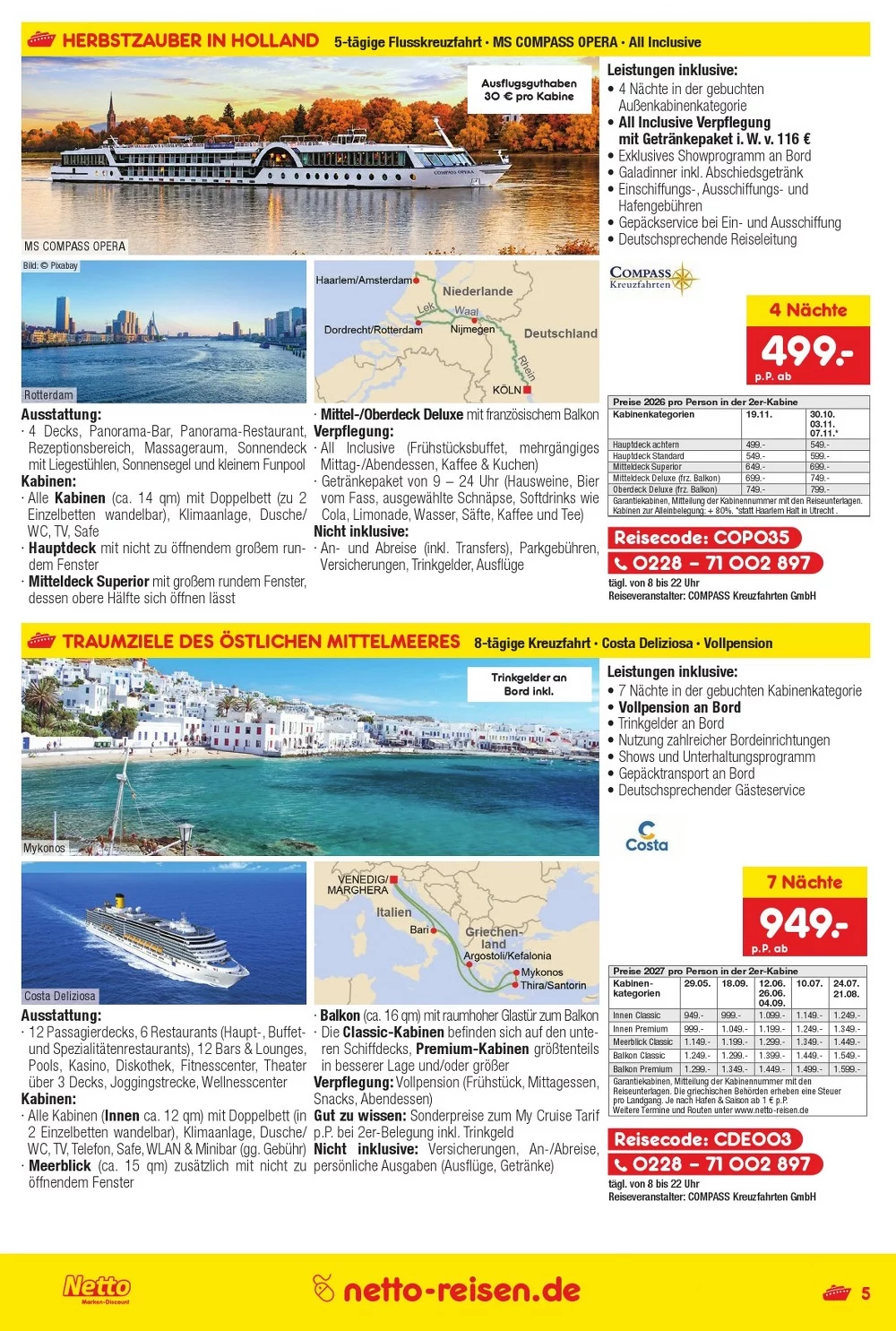 Netto marken reisen prospekt oktober 5