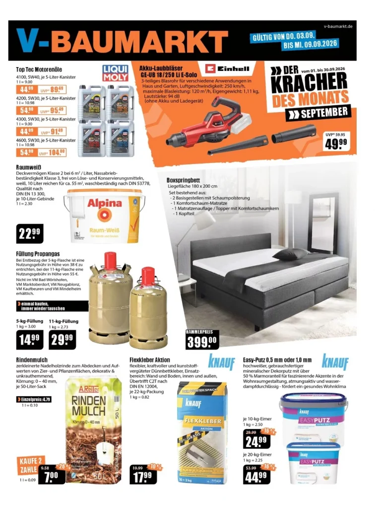 v baumarkt prospekt kw-36