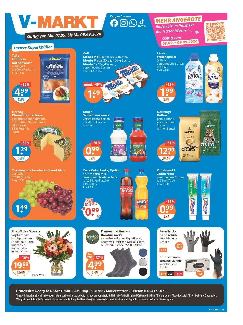 V Markt prospekt september 3 9 23