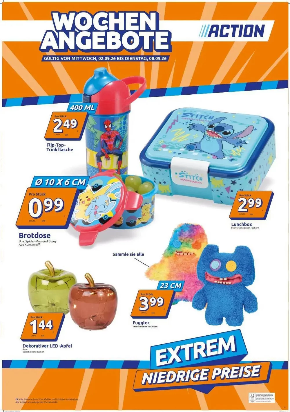 action prospekt september 2 85