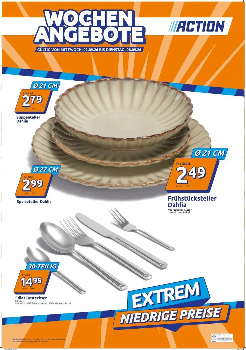 action prospekt september 2 86