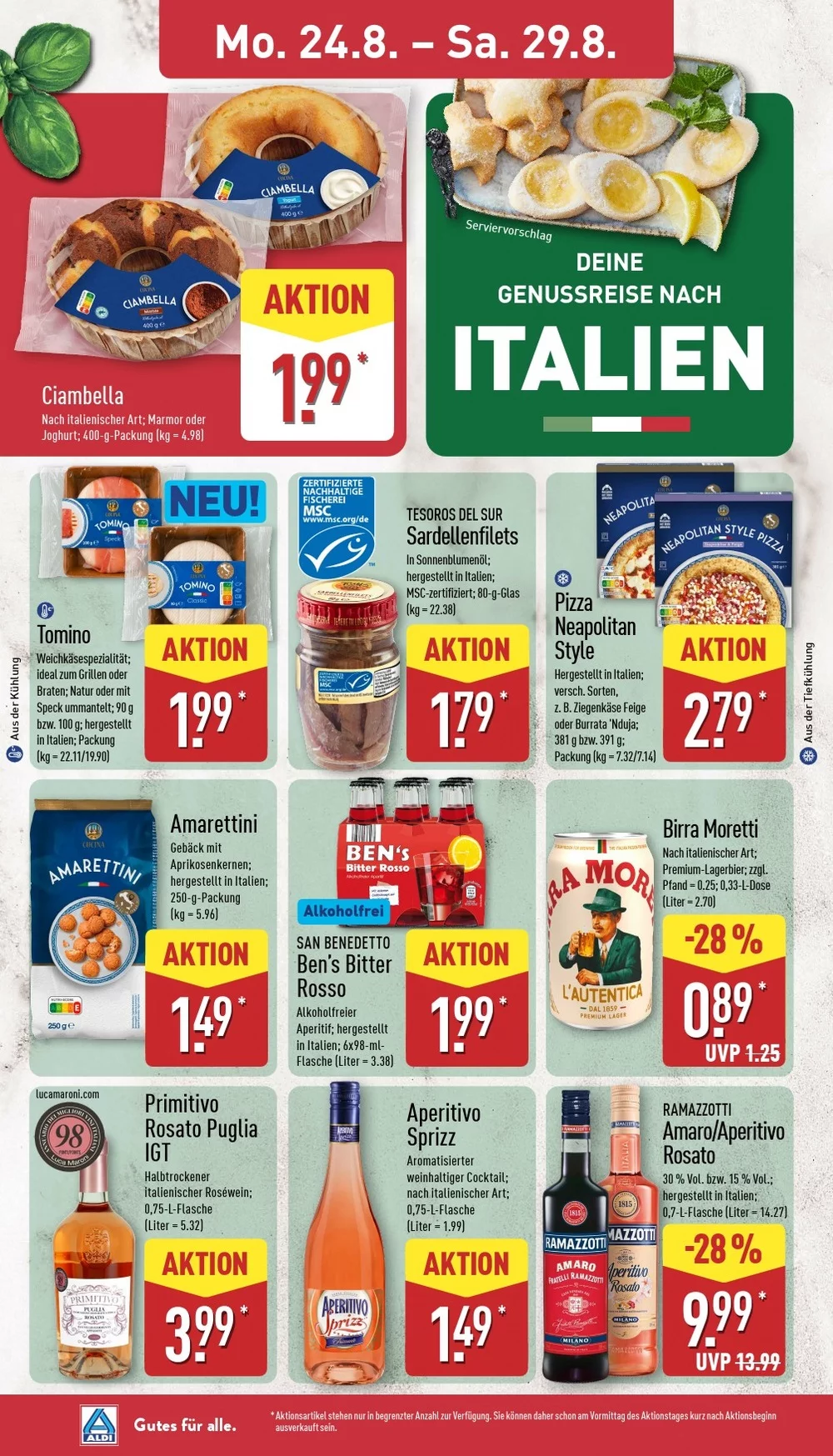 aldi nord prospekt august 24 30 12