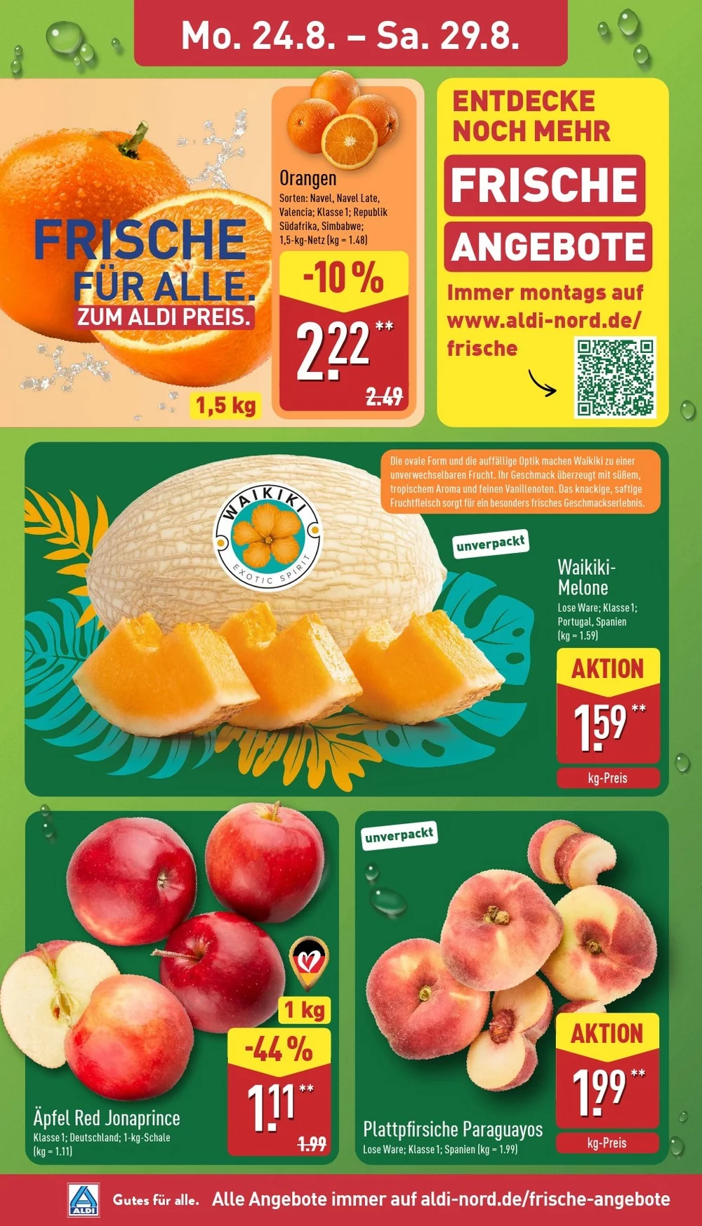 Aldi Nord Prospekt Neu 24.08.2026 bis 29.08.2026 2 aldi nord prospekt august 24 30 2