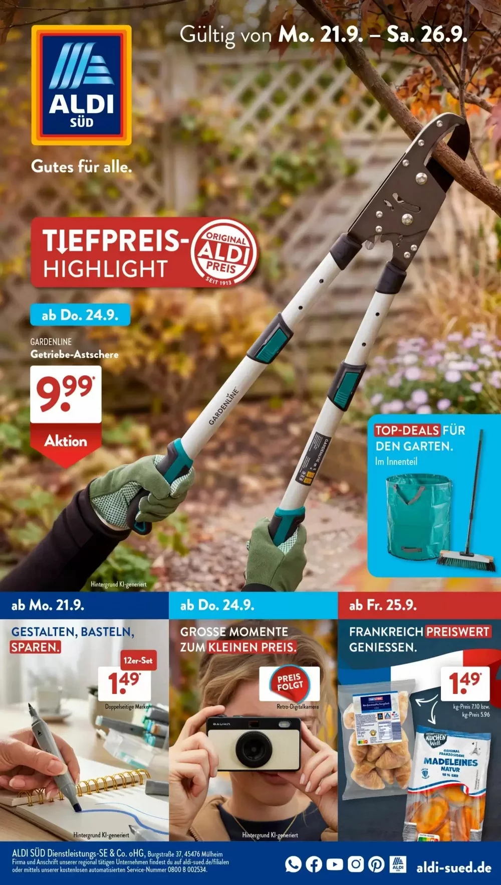 Aldi Süd Prospekt 05.10.2026 bis 10.10.2026 1 aldi süd prosepkt kw-39