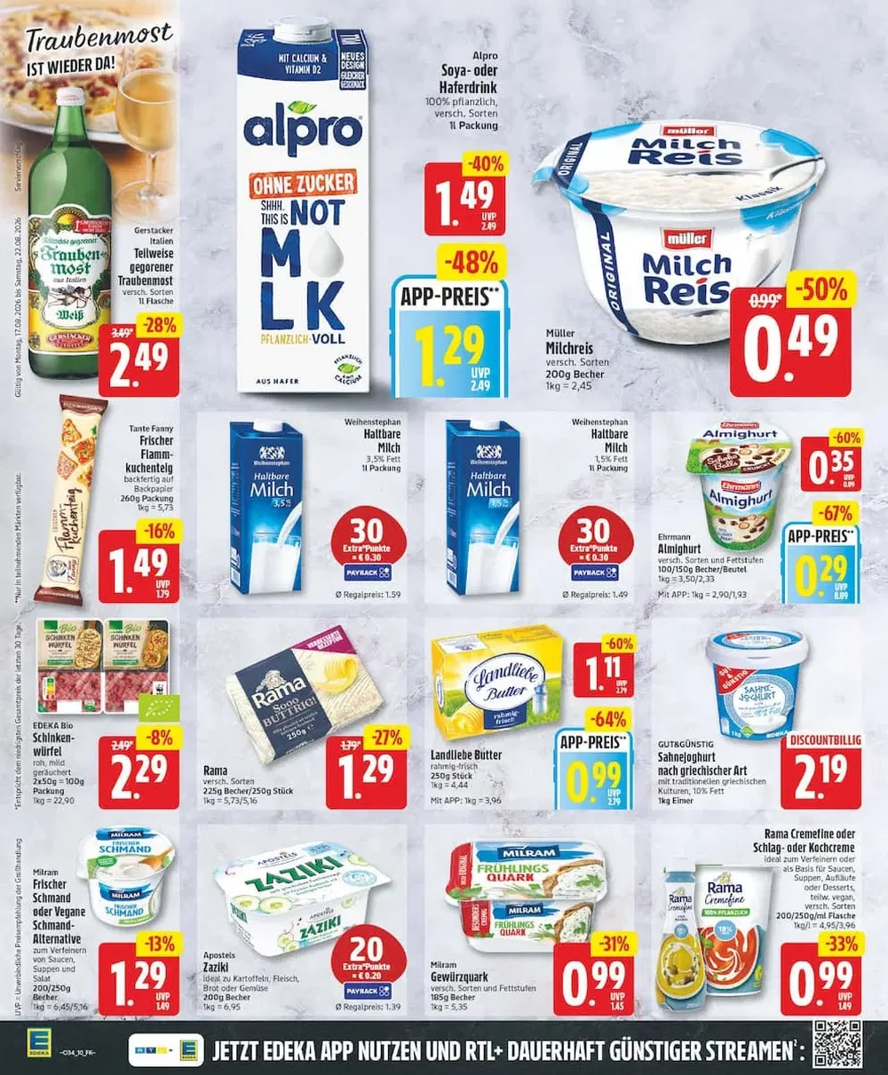 edeka priospekt august 17 22 10