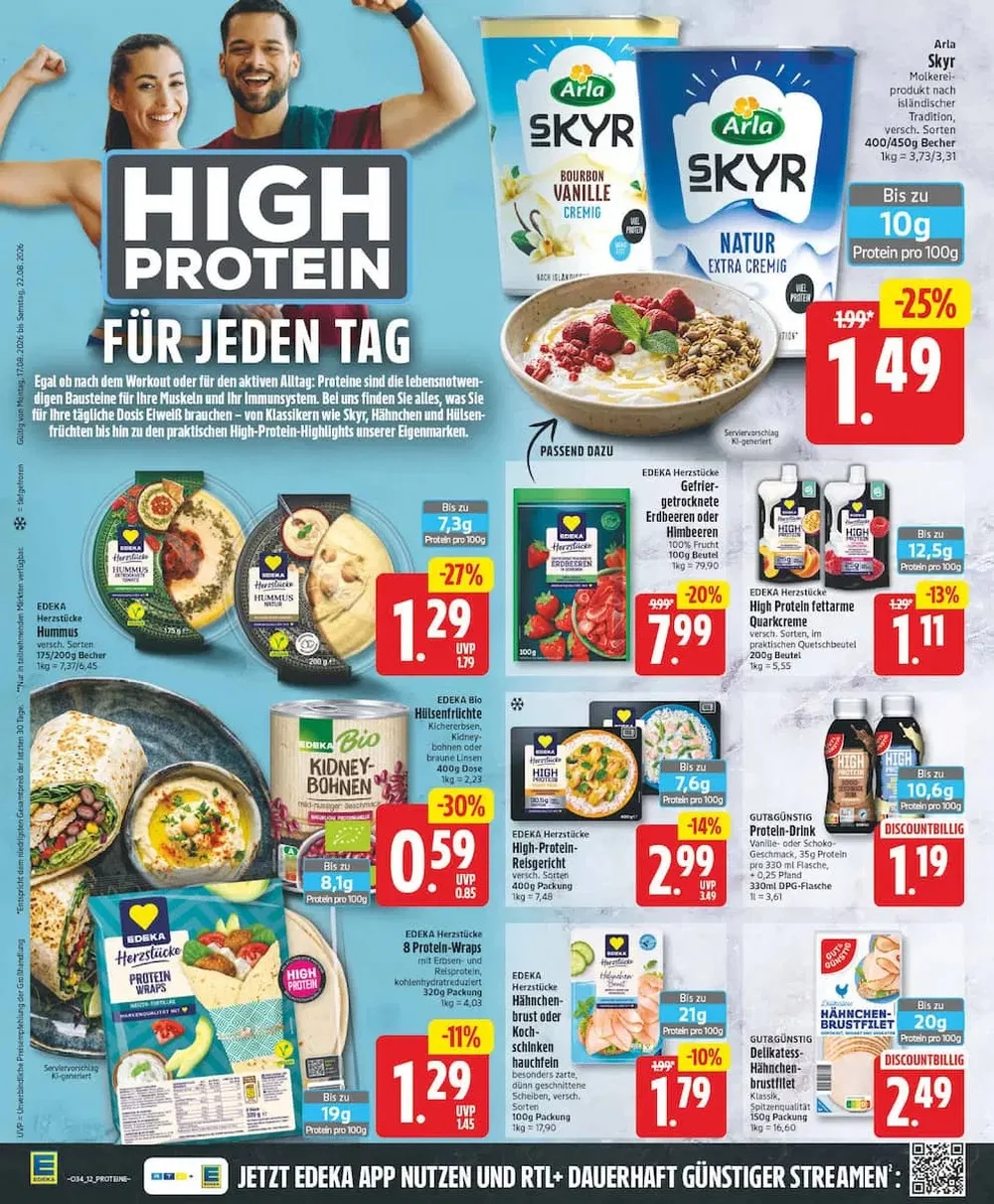 edeka priospekt august 17 22 12