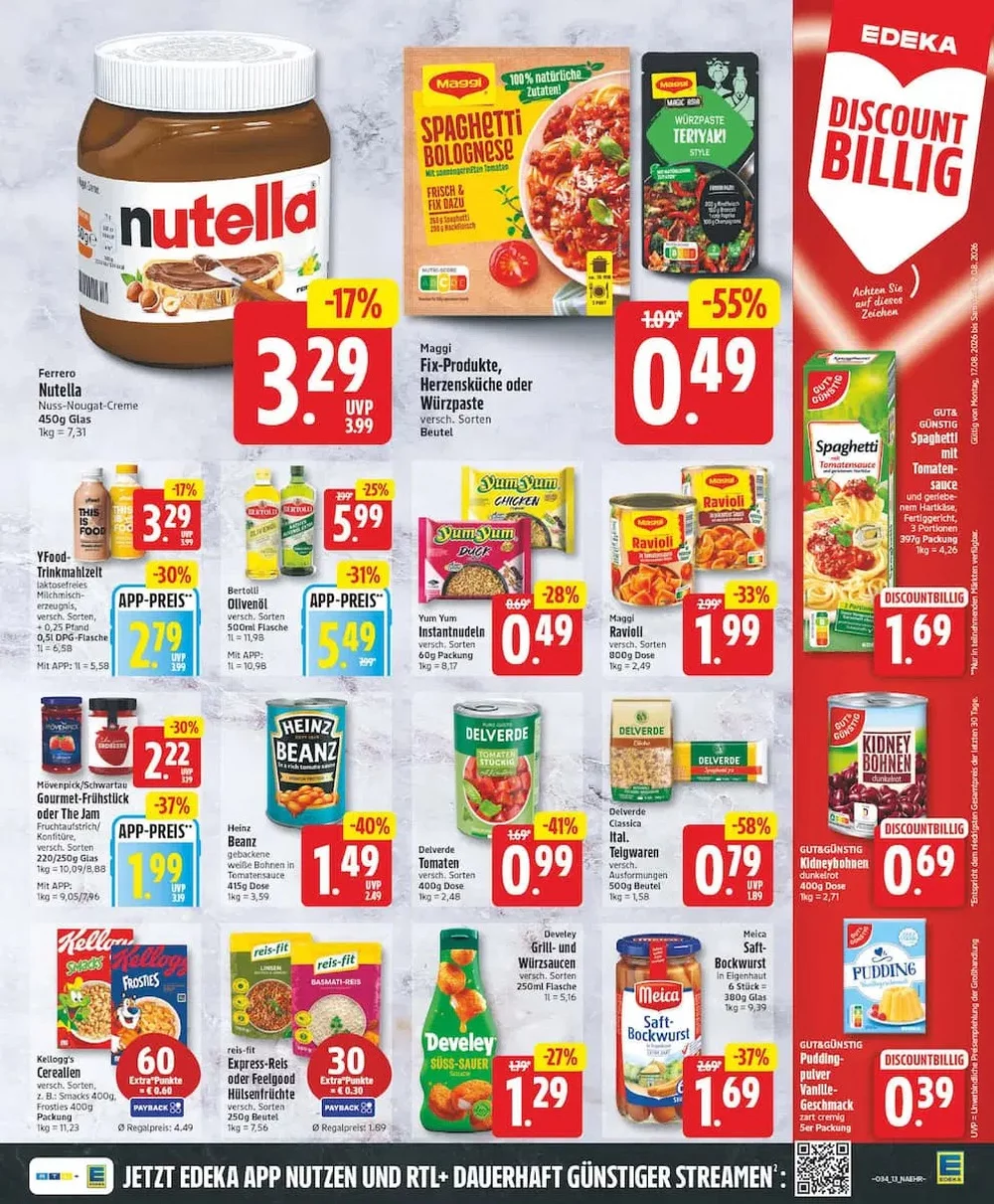 edeka priospekt august 17 22 13