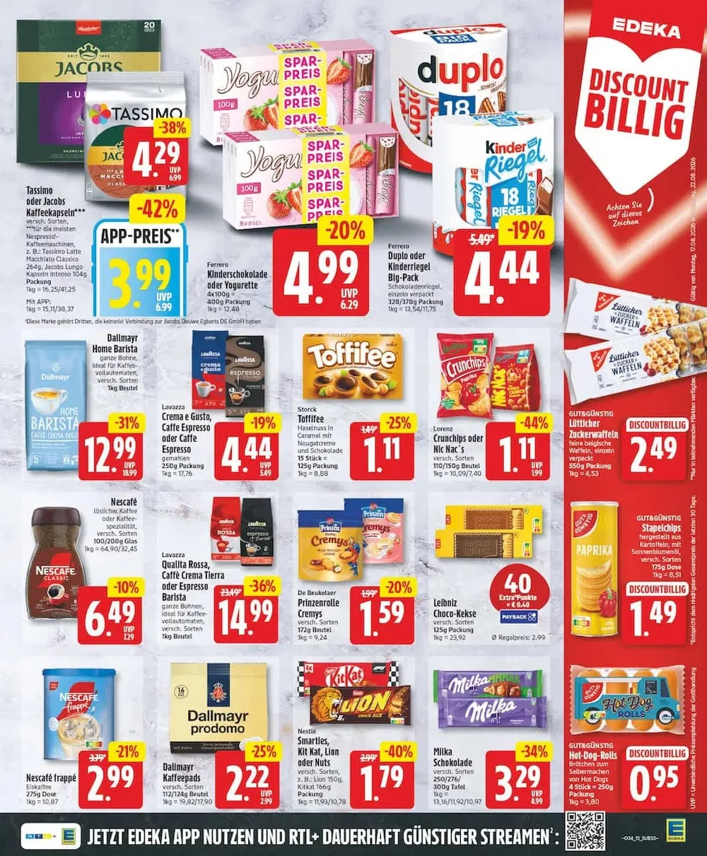 edeka priospekt august 17 22 15