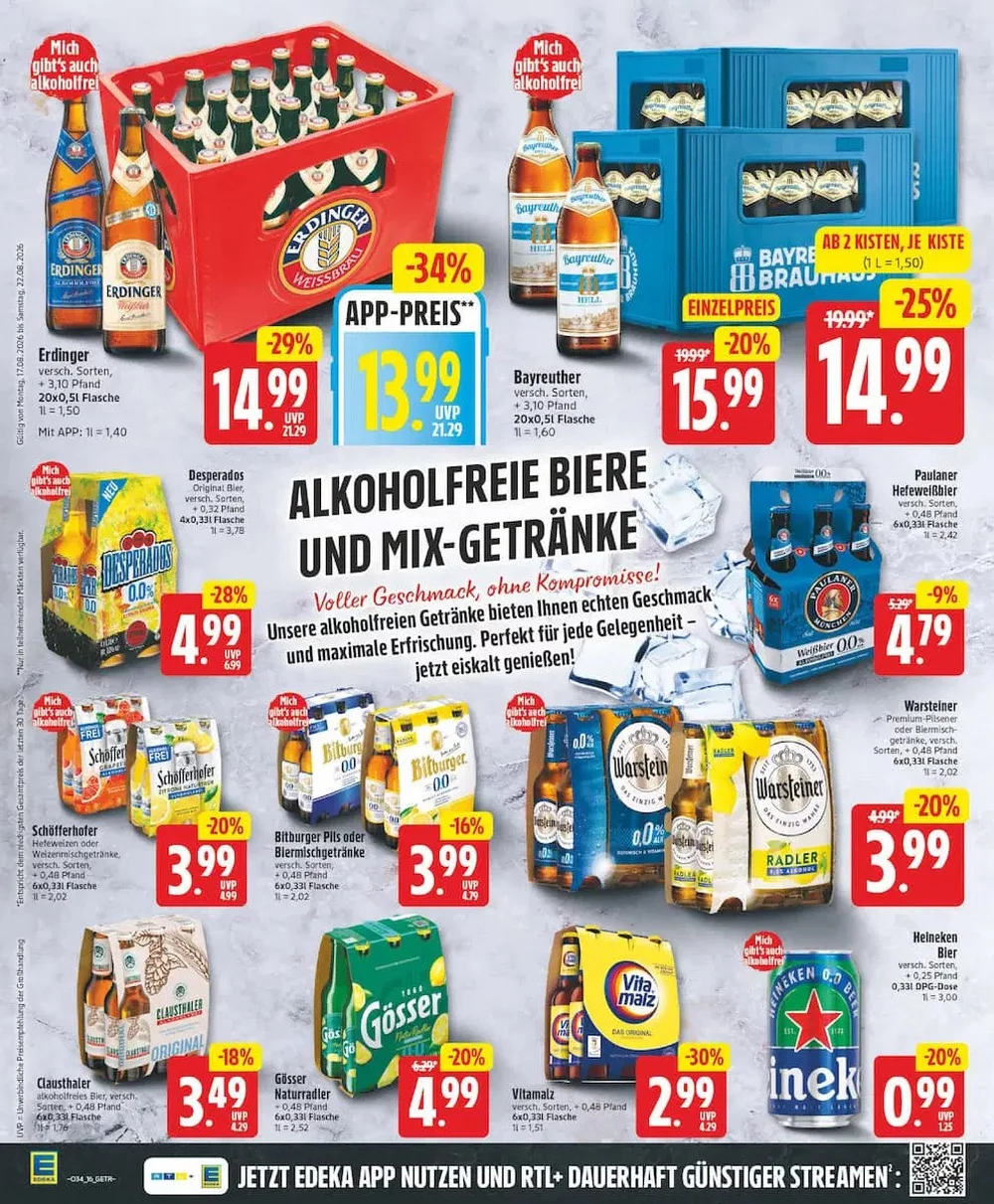 edeka priospekt august 17 22 16