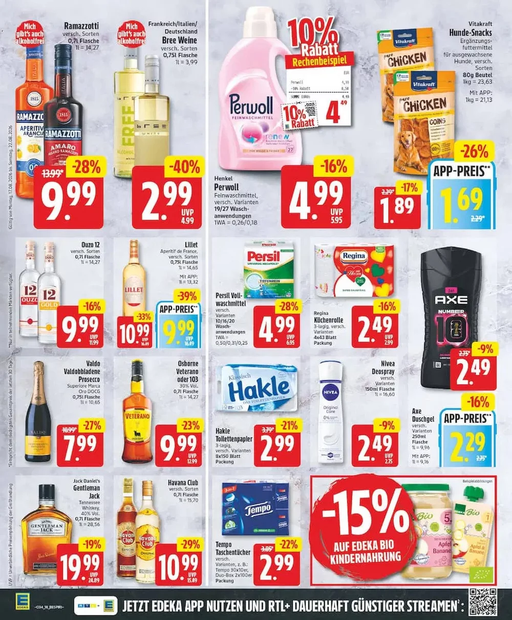 edeka priospekt august 17 22 18