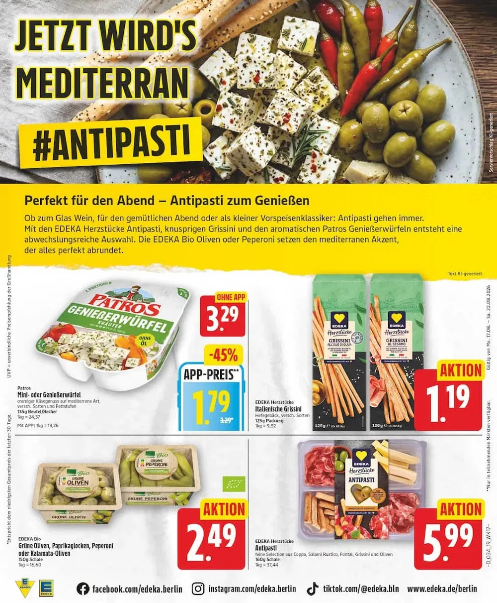 edeka priospekt august 17 22 19