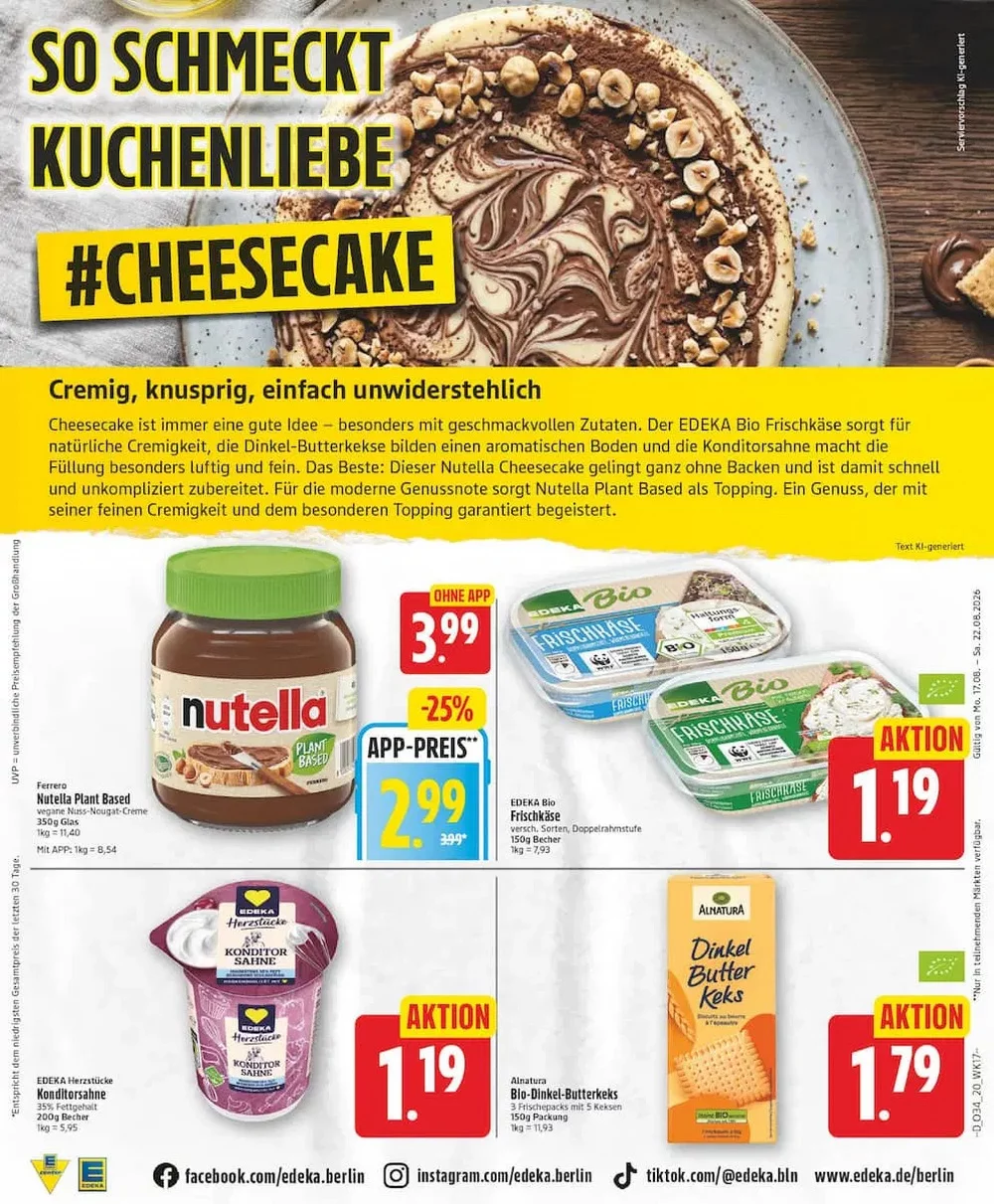edeka priospekt august 17 22 20
