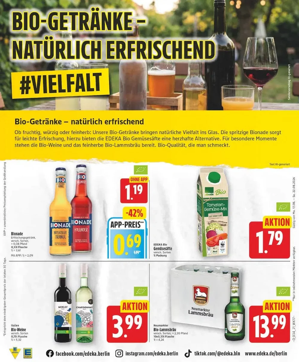 edeka priospekt august 17 22 21