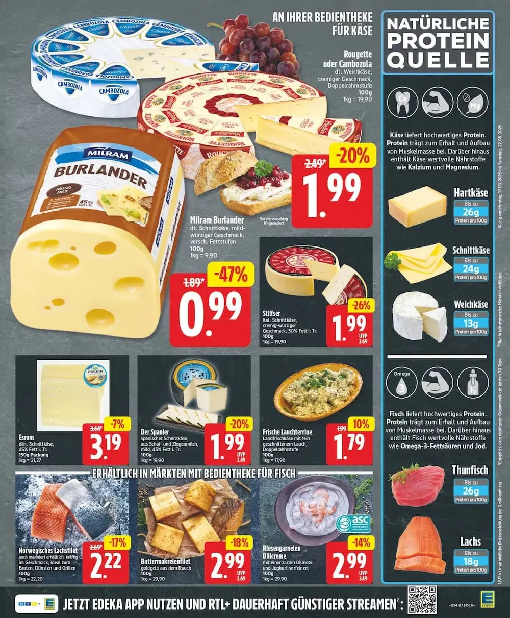 edeka priospekt august 17 22 7