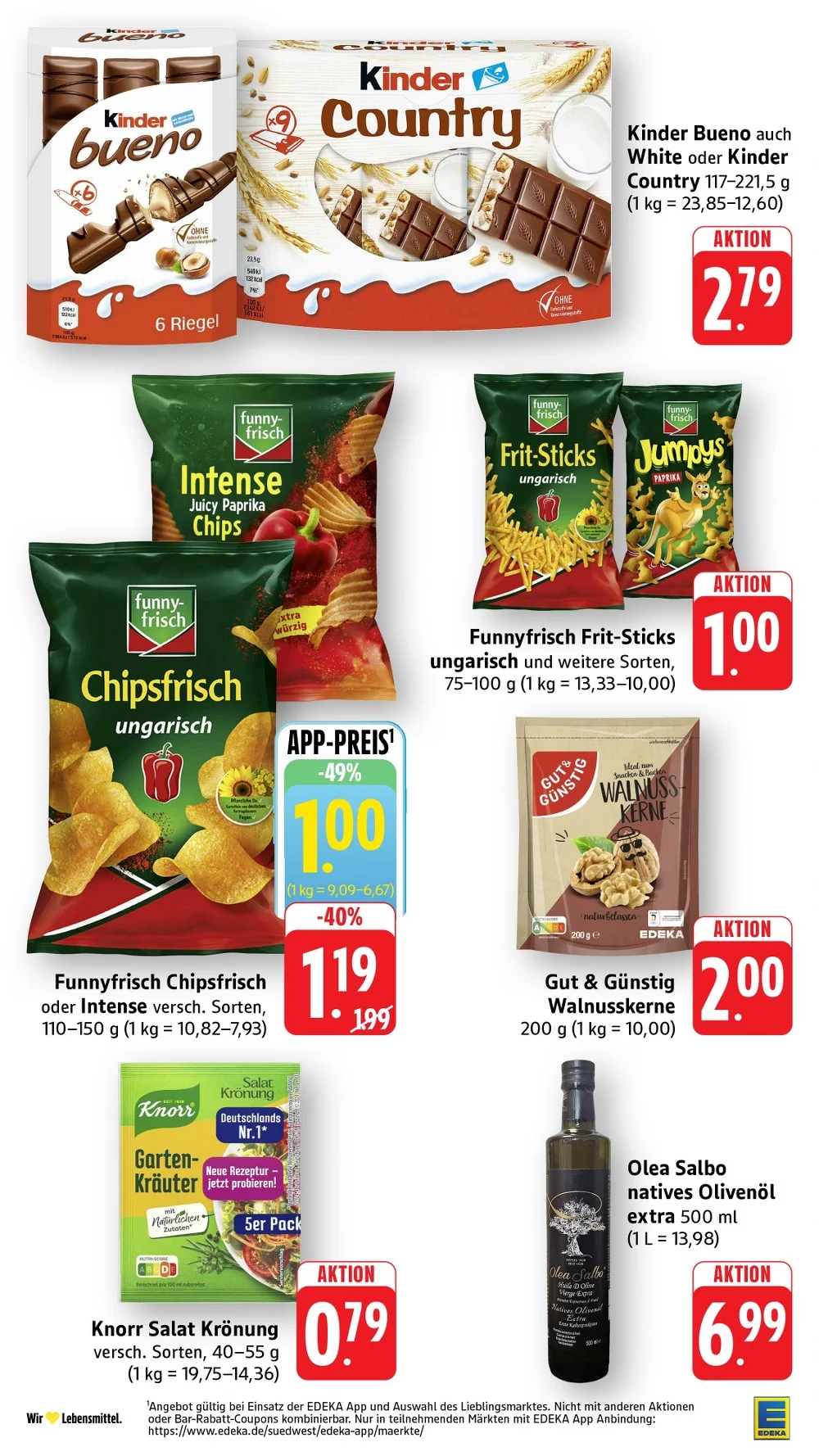edeka sudwest prospekt august 24 29 26
