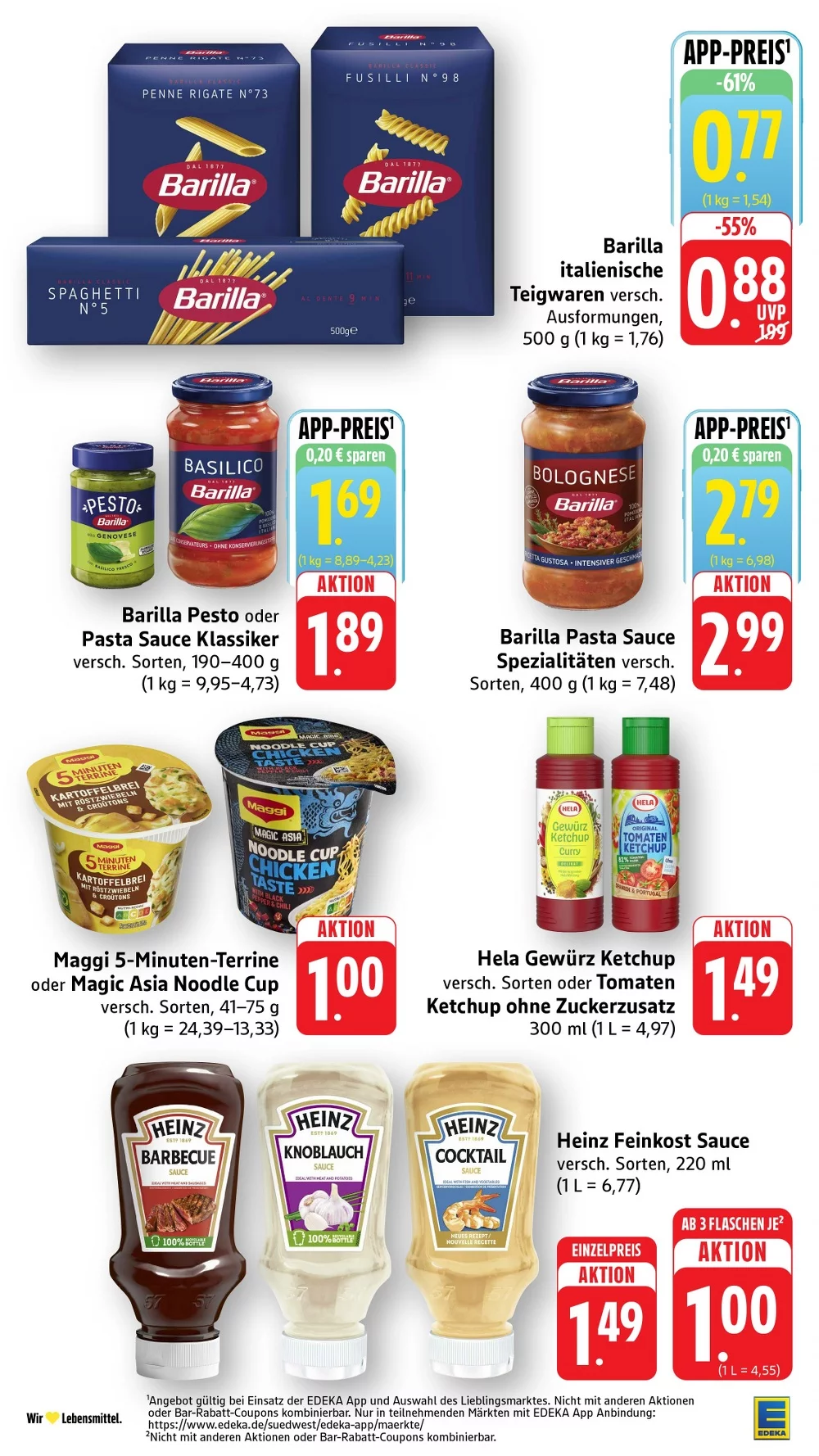 edeka sudwest prospekt august 24 29 27
