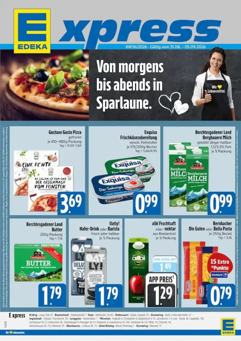 edeka xpress prospekt kw36