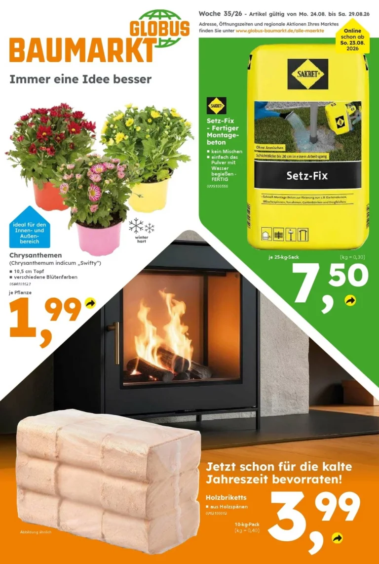globus baumarkt prospekt kw-35