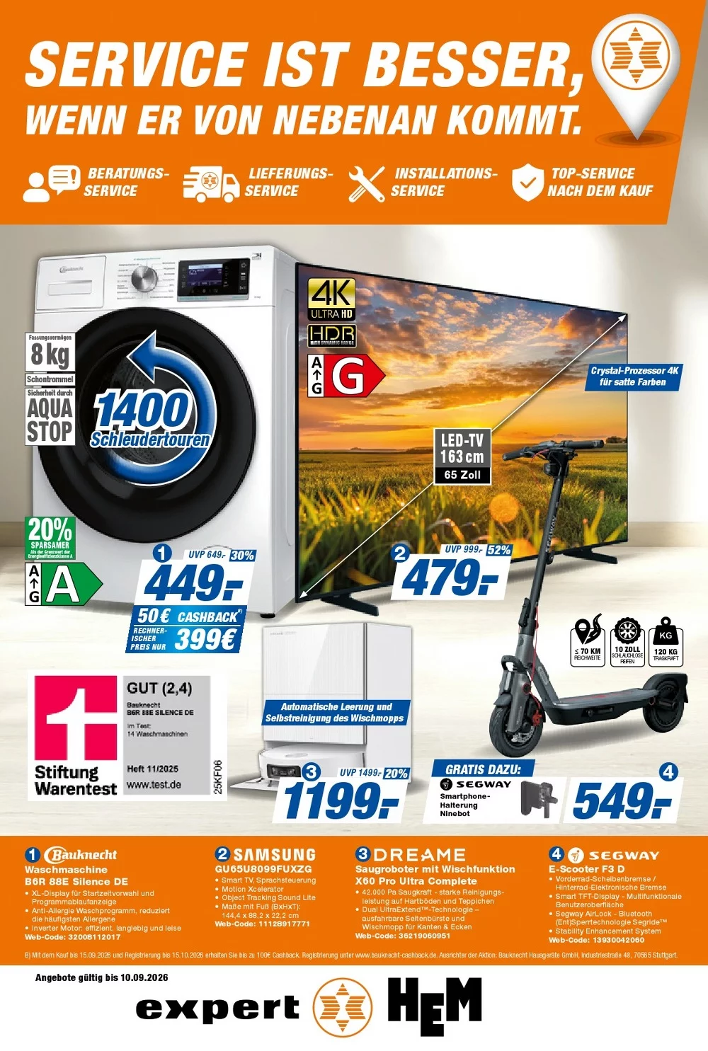 HEM Expert Prospekt 04.09.2026 bis 10.09.2026 1 hem expert prospekt kw-37