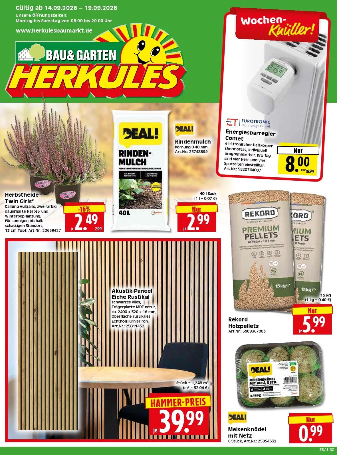 herkules baumarkt prospekt kw-38