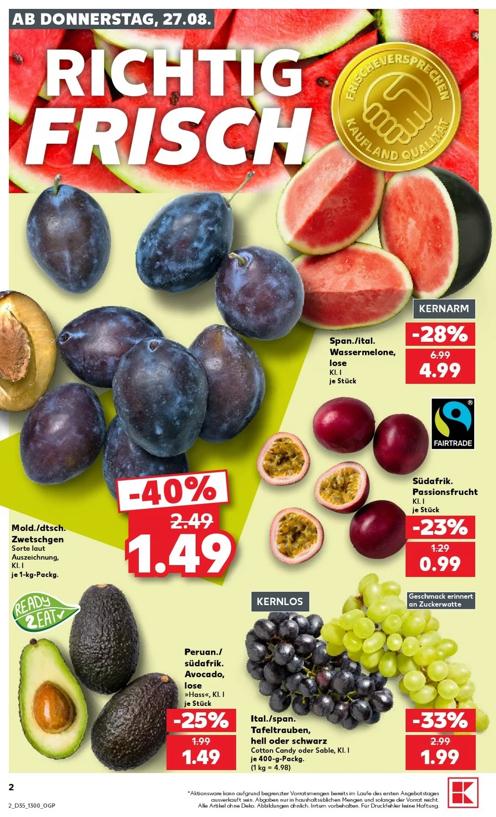 Kaufland Prospekt 27.08.2026 bis 02.09.2026 2 kaufland prospekt august 27 september 2 2