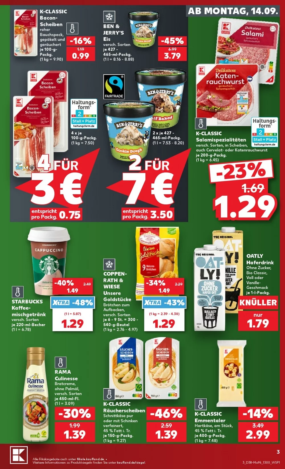 kaufland prospekt september 14 16 3