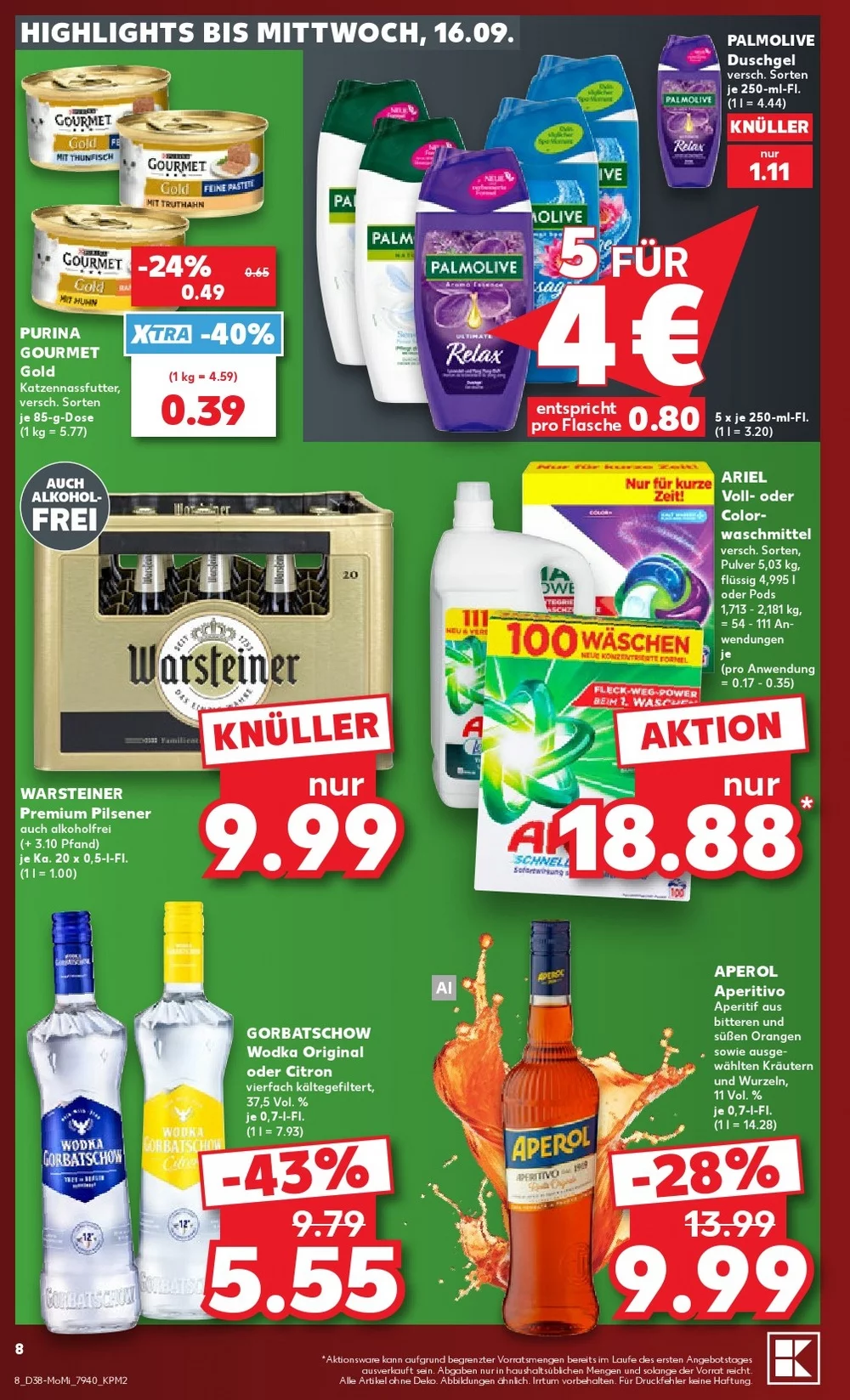 kaufland prospekt september 14 16 8