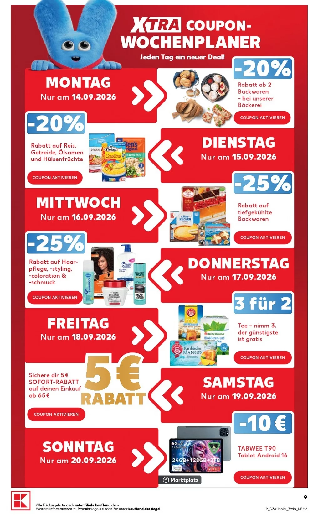 kaufland prospekt september 14 16 9