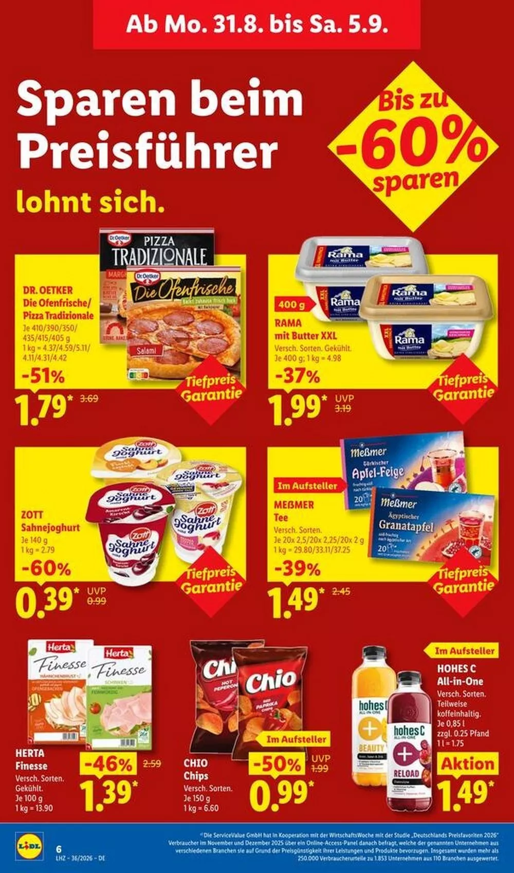 lidl prospekt agu 31 sep 5 14 65282609