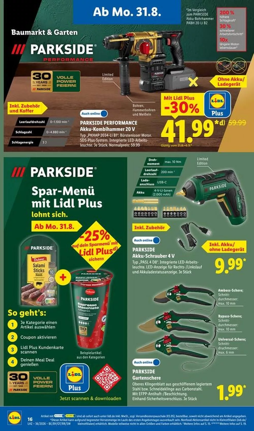 lidl prospekt agu 31 sep 5 32 52992506