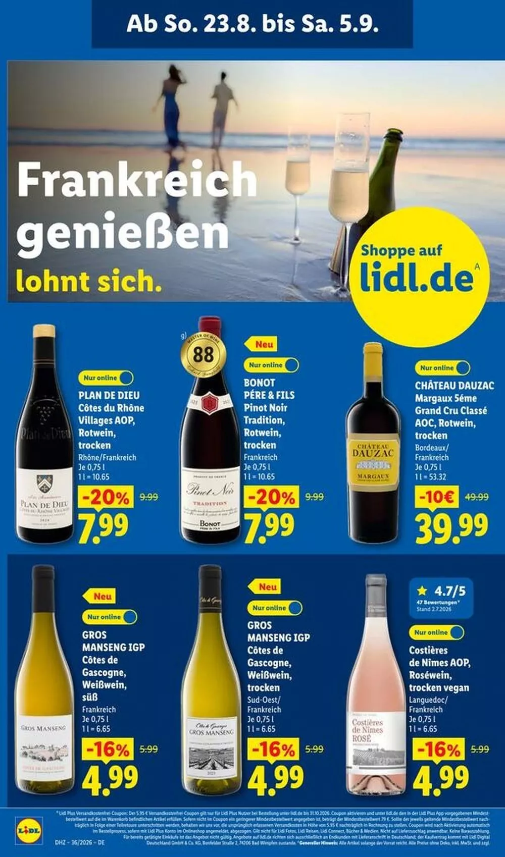 lidl prospekt agu 31 sep 5 62 71039741